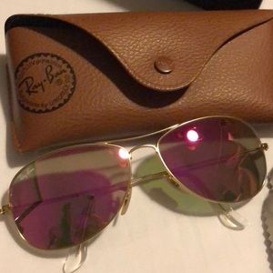 AUTHENTIC pink Ray-bans